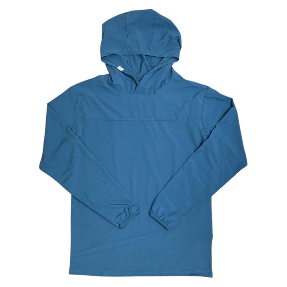 Blue Ashes - Habit Men's Valley Trail Hooded UPF 50+ Relaxed Fit Performance Lay
